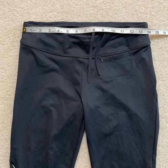 Champion black cropped drawstring leggings small - Picture 9 of 14